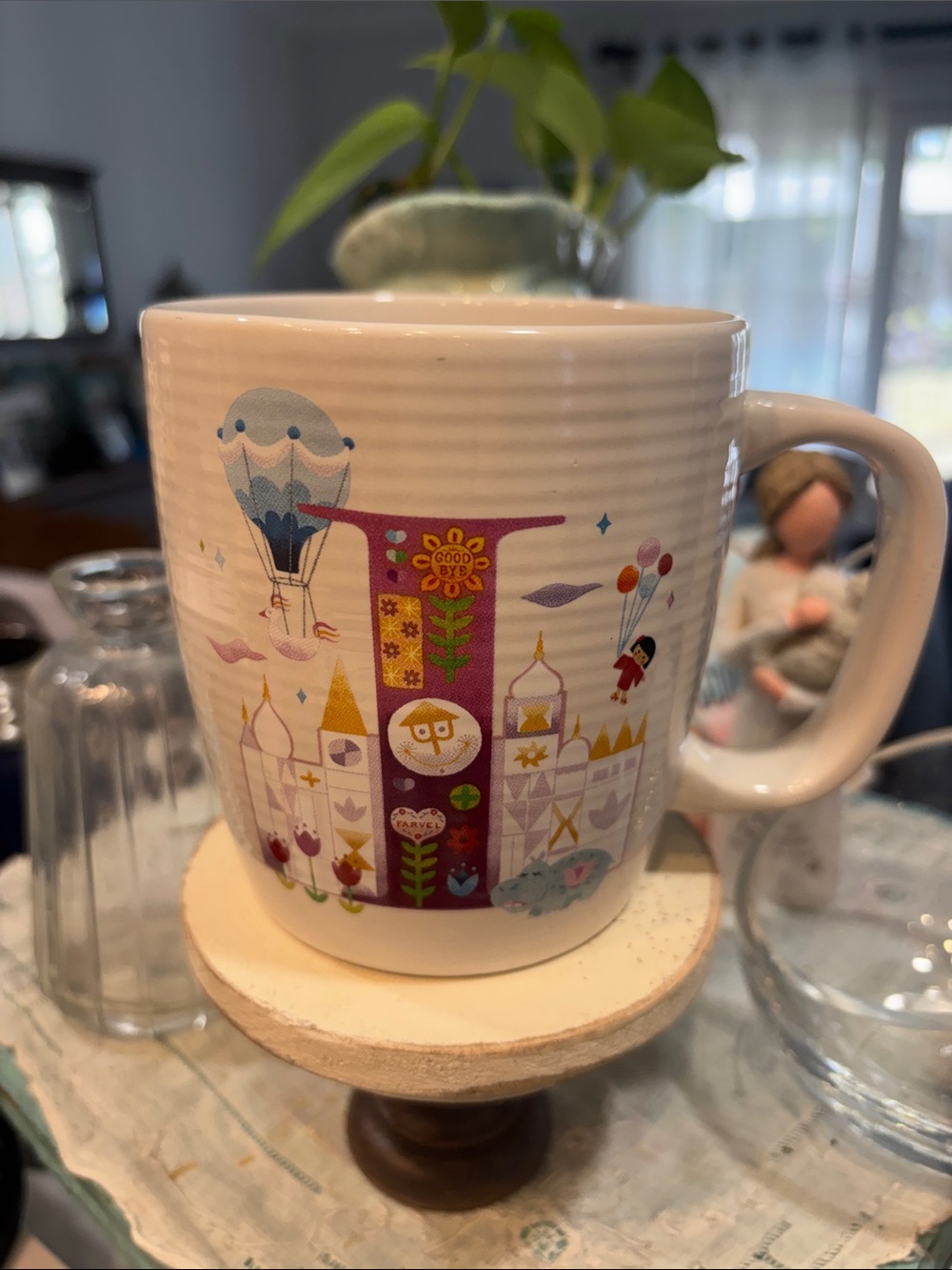 Disney Alphabet Letter 'I' Ceramic Coffee Mug